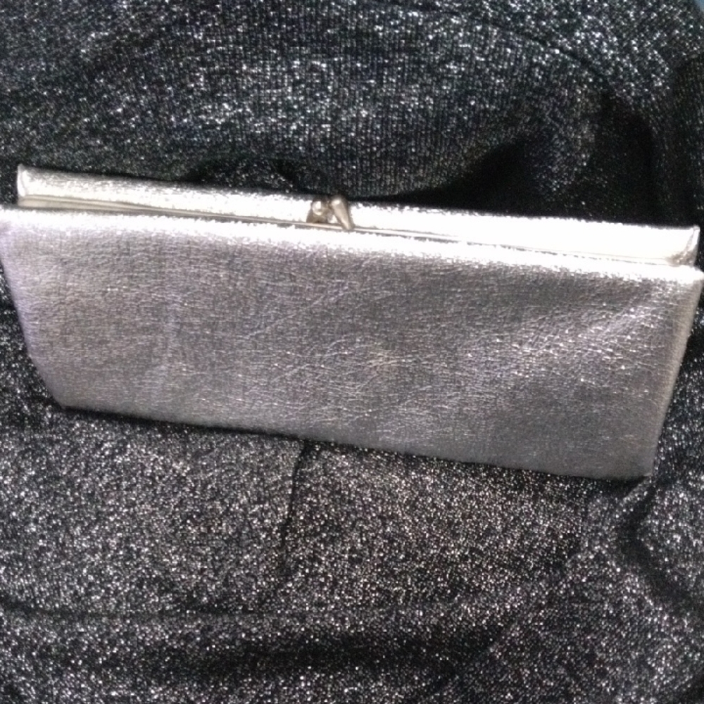 Elegant Silver Clutch